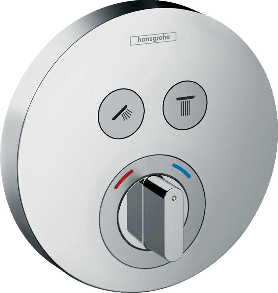 Hansgrohe ShowerSelect S Csaptelep falsík alatti szereléshez, 2 fogyasztóhoz 