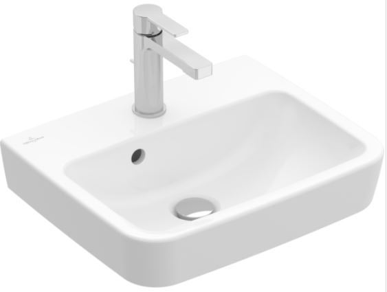 Villeroy & Boch O Novo szögletes mosdó 