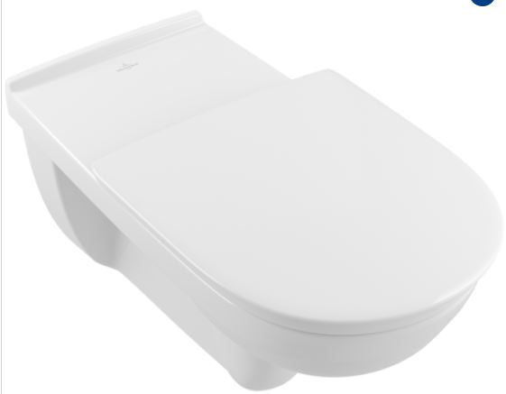 Villeroy & Boch ViCare perem nélküli ovális wc 