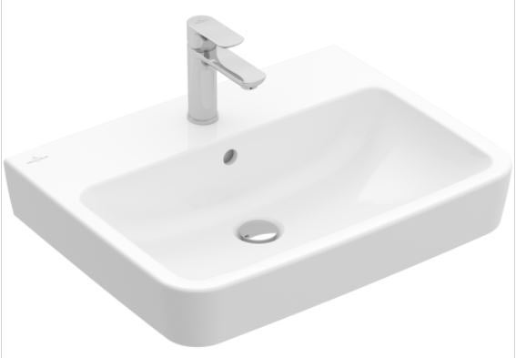 Villeroy & Boch O Novo szögletes mosdó 