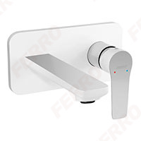Ferro Adore White/Chrome BDR3PA - falsík alá építhető mosdócsaptelep