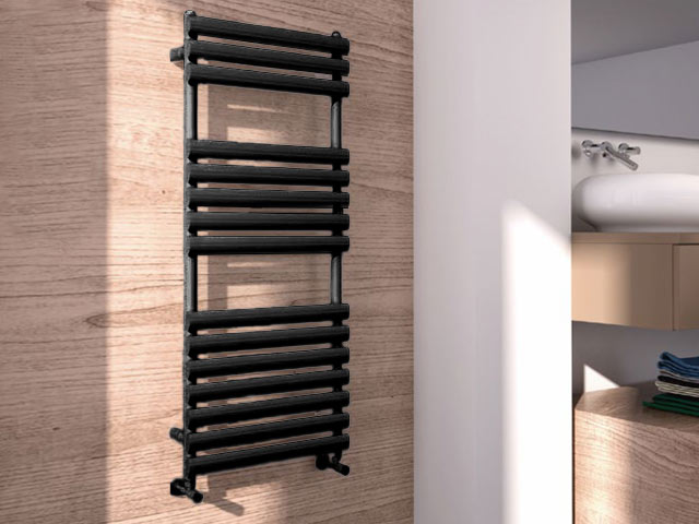 Arezzo Design Moon antracit 500 x 1190 mm törölköz?szárítós radiátor