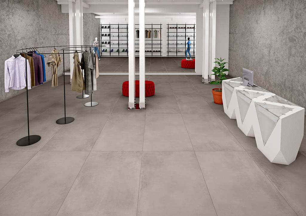 Il Cavallino Ceramiche Caementum Kőhatású járólap