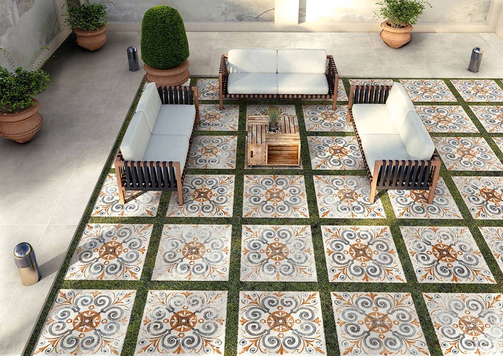 Il Cavallino Ceramiche Frühling Dekore C2O Kőhatású járólap