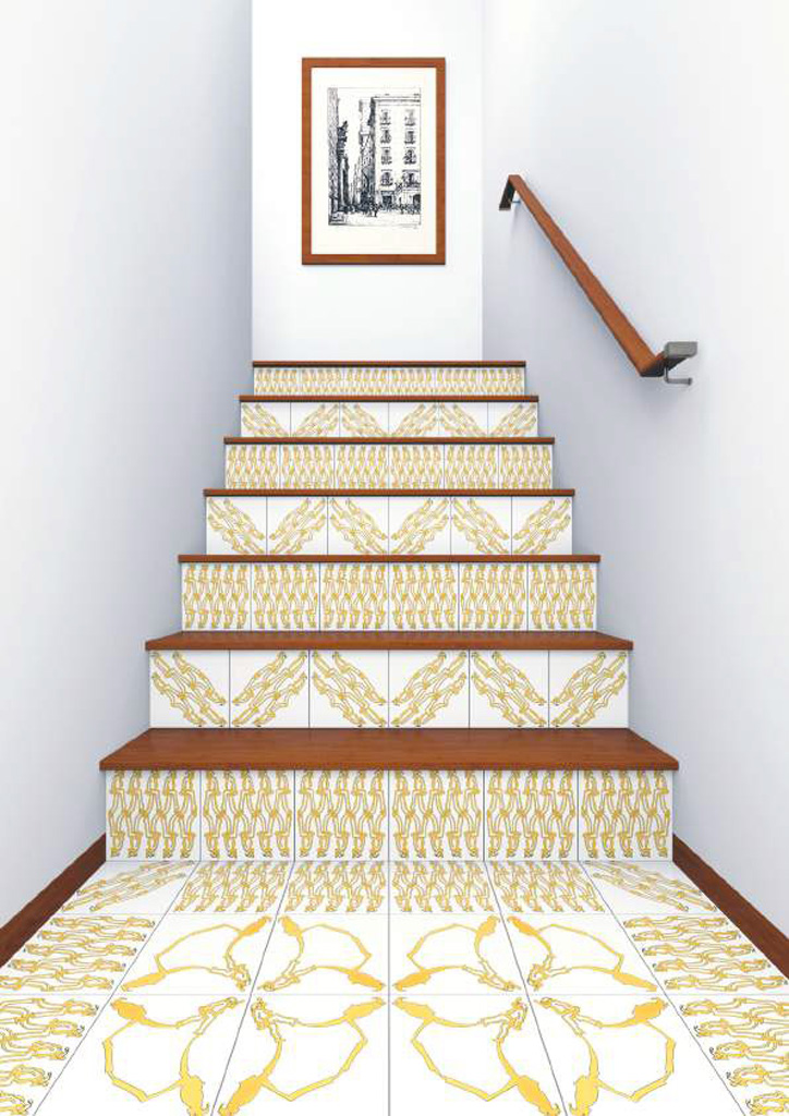 Cevi Ceramica Oro di Napoli Kőhatású járólap