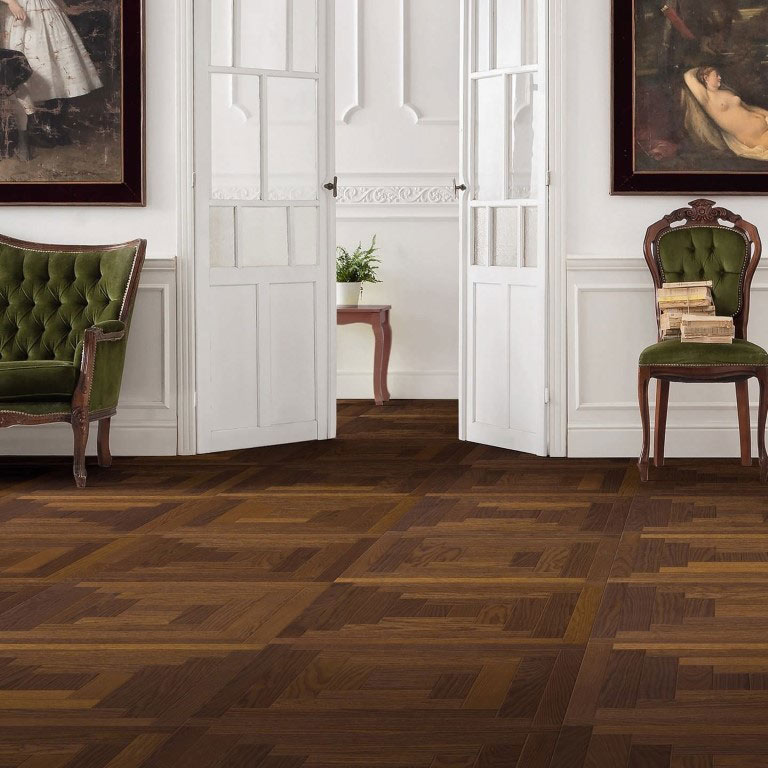 Haro Ash Arabica Mezzo Tile Design Loop oleovera parketta