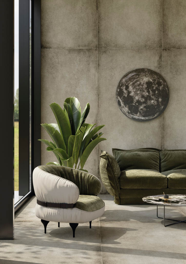 Iris Ceramica Aged Concrete Falburkolat 