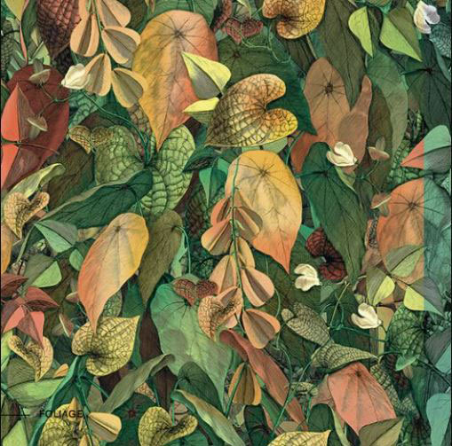 Kerlite Wonderwall Foliage dekorcsempe 50x100 cm