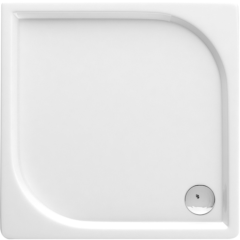 Deante Cubic szögletes zuhanytálca 80 cm 