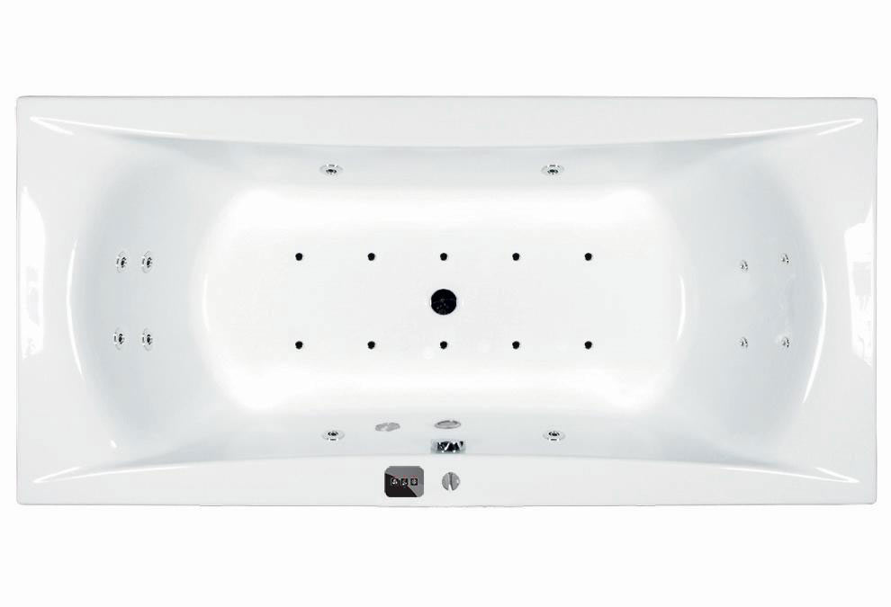 M-Acryl Wellness 22 fúvókás elektronikus hidromasszázs