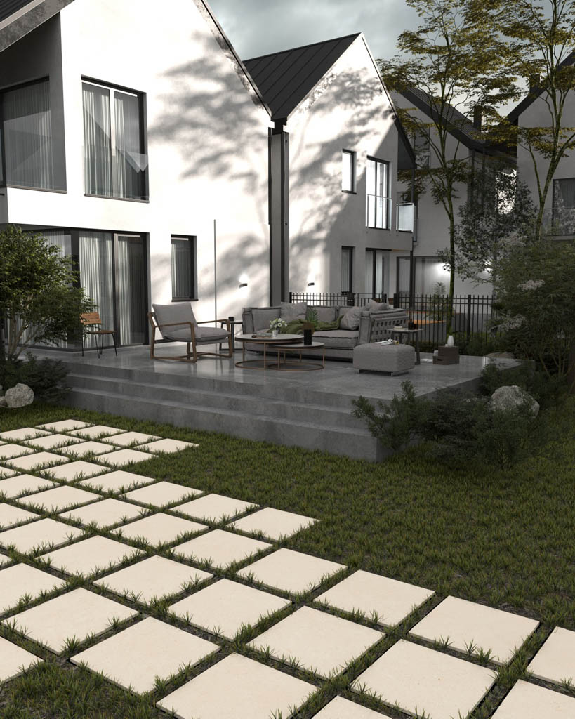 Majorca Argent Kőhatású járólap 