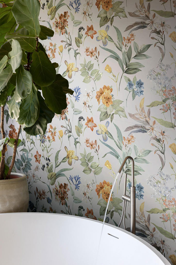Marazzi White Deco Falburkolat 