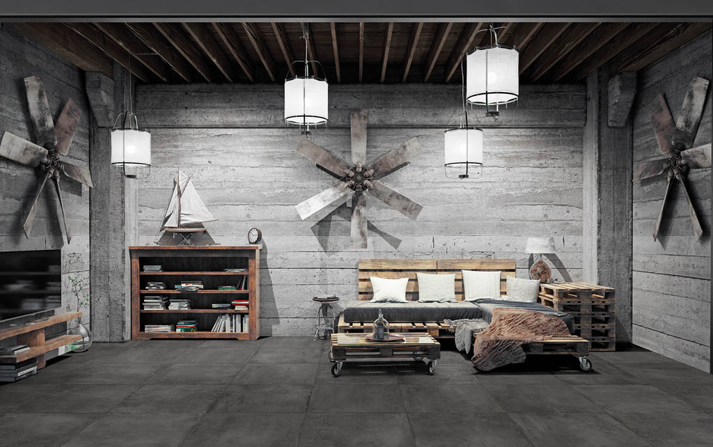 MGM Hangar Kőhatású járólap 