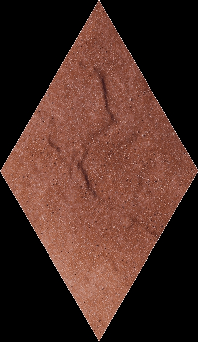 Paradyz Taurus Brown Romb padlódekor 14,6 x 25,2