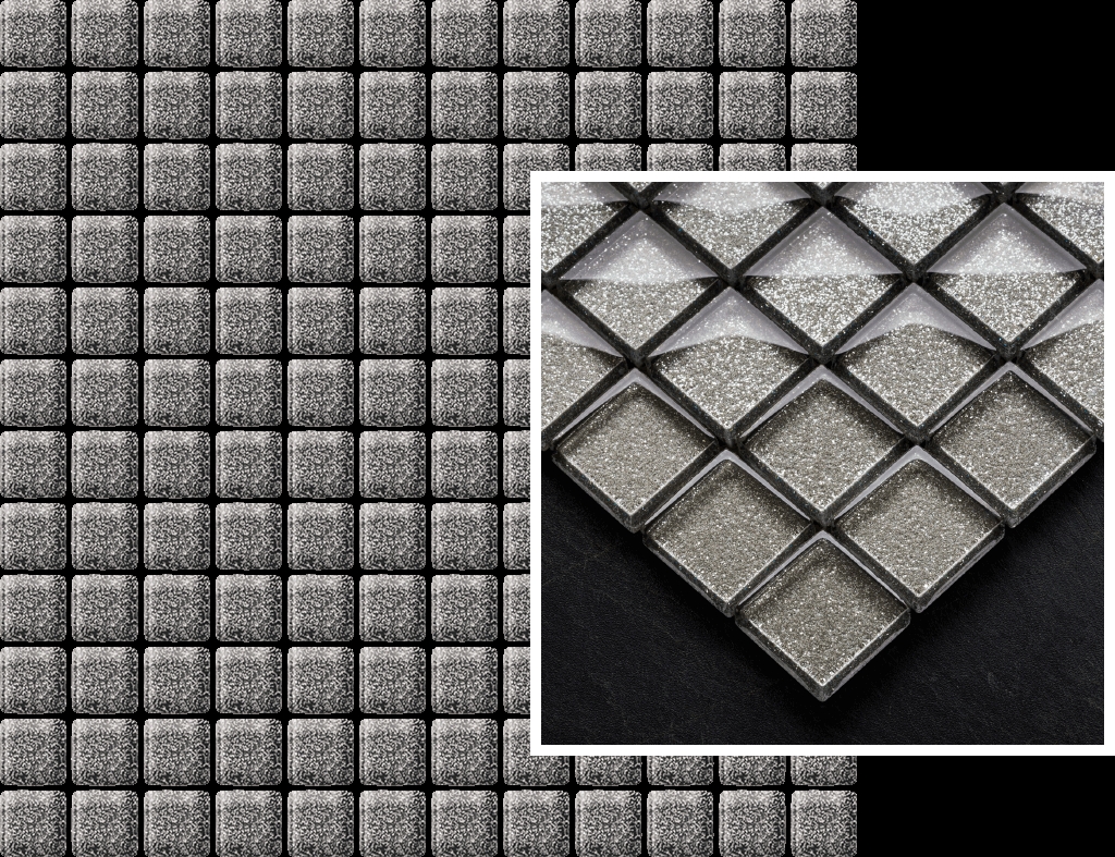 Paradyz Uniwersalna Grafit mozaik 29,8 x 29,8