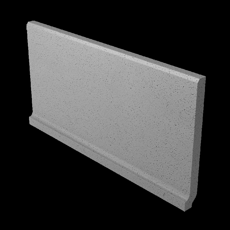 Paradyz Bazo Grys Mat lábazati elem 10 x 19,8