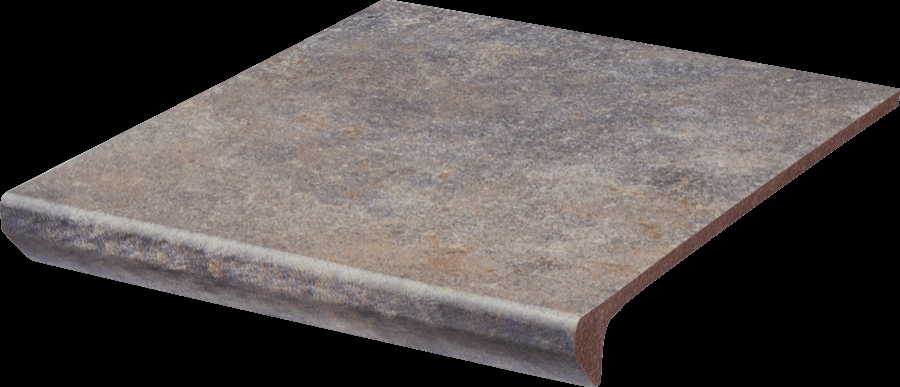 Paradyz Viano Grys Kapinos Stopnica Prosta lépcsőlap 30 x 33