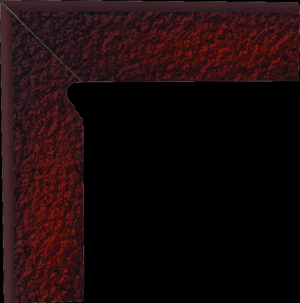 Paradyz Cloud Brown Duro lábazati elem 8 x 30