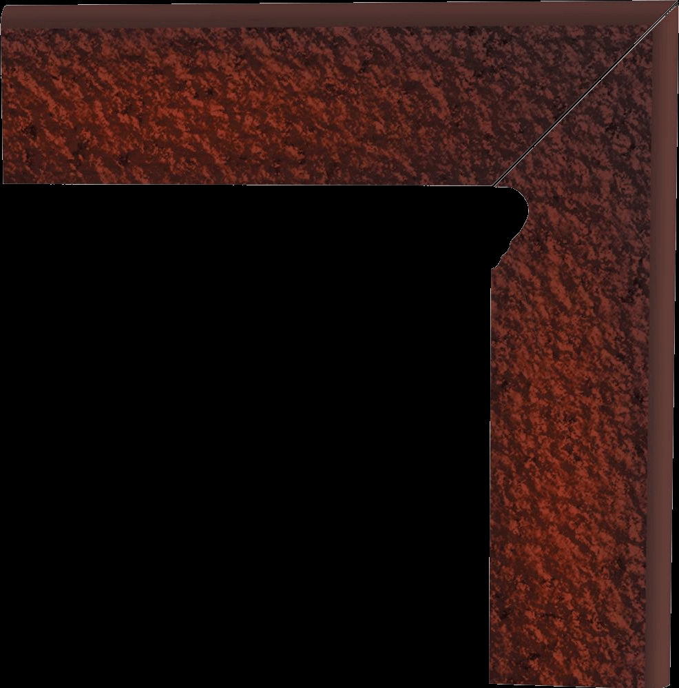 Paradyz Cloud Brown Duro lábazati elem 8 x 30