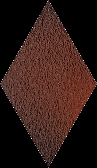 Paradyz Cloud Brown Romb Duro padlódekor 14,6 x 25,2