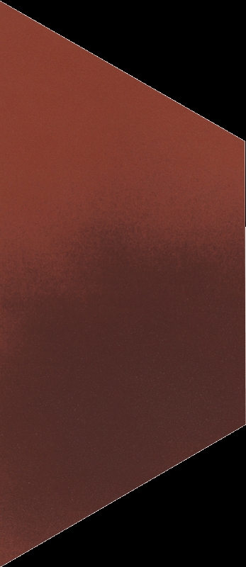 Paradyz Cloud Rosa Trapez padlódekor 12,6 x 29,6