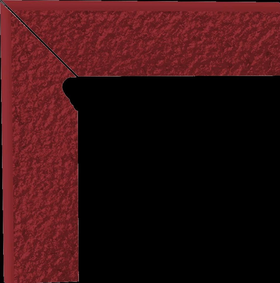 Paradyz Natural Rosa Lewy Duro lábazati elem 8 x 30