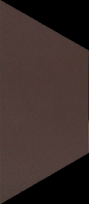 Paradyz Natural Brown Trapez padlódekor 12,6 x 29,6