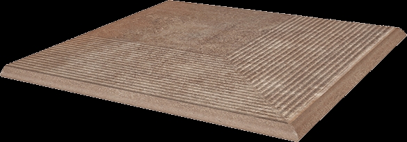 Paradyz Scandiano Rosso Stopnica Narozna lépcsőlap 30 x 30