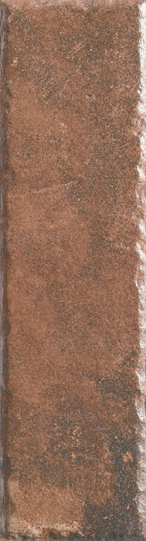 Paradyz Scandiano Rosso Elewacja falicsempe 6,6 x 24,5