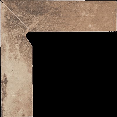 Paradyz Scandiano Ochra Lewy lábazati elem 8,1 x 30