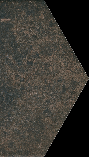 Paradyz Scandiano Brown Polowa padlódekor 14,8 x 26