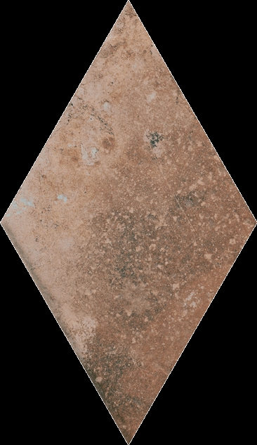 Paradyz Scandiano Rosso Romb padlódekor 14,6 x 25,2