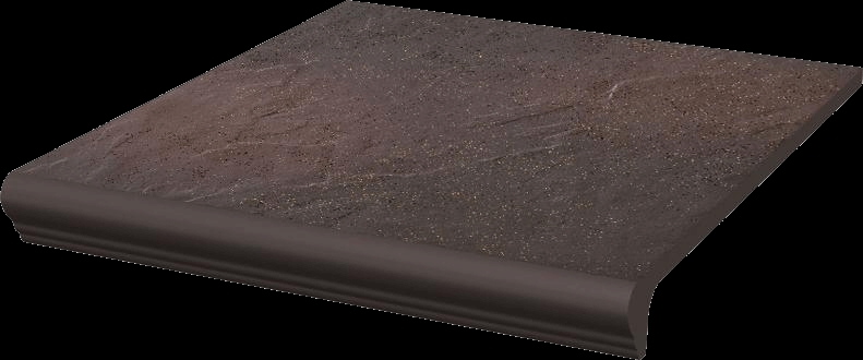 Paradyz Semir Grafit Kapinos Stopnica Prosta lépcsőlap 29,9 x 33