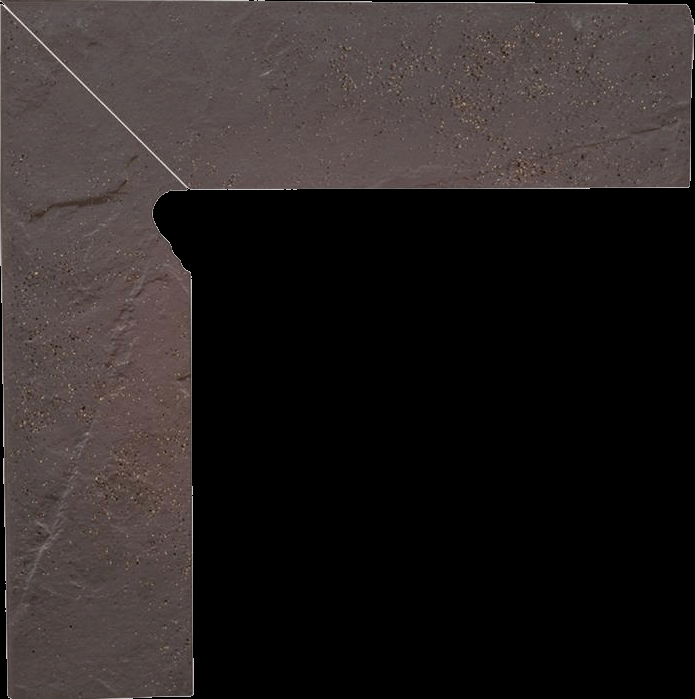 Paradyz Semir Rosa Lewy lábazati elem 8 x 30