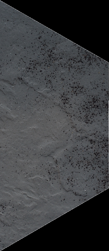 Paradyz Semir Grafit Trapez padlódekor 12,6 x 29,6