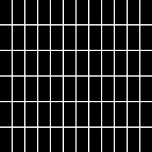 Paradyz mozaik Paradyz Albir Nero 29,8 x 29,8 mozaik