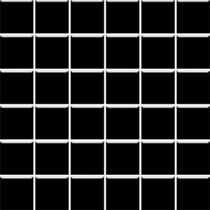 Paradyz mozaik Paradyz Altea Nero 4,8 x 4,8 mozaik