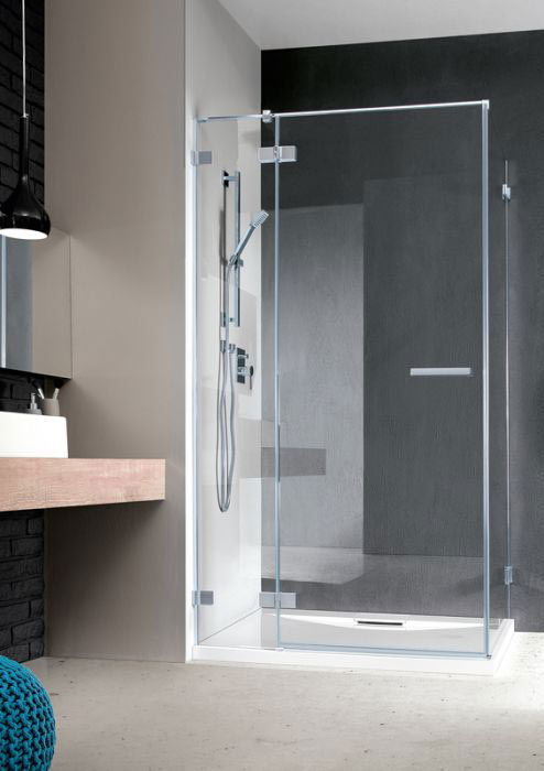 Radaway Euphoria KDJ 80 J átlátszó szögletes zuhanykabin