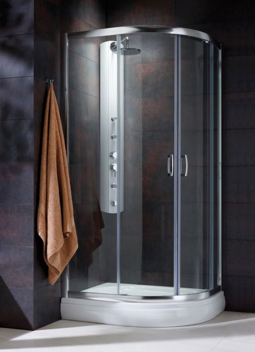 Radaway Premium Plus E1900 E 100x80 íves fabrik zuhanykabin