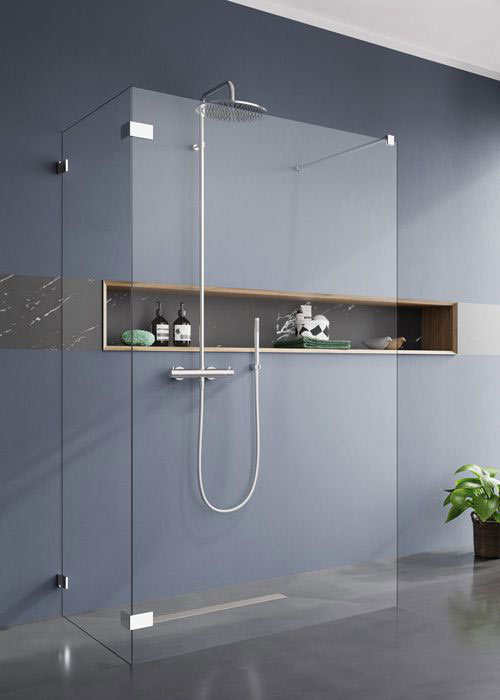 Radaway Euphoria Walk-in W6 130 zuhanyfal