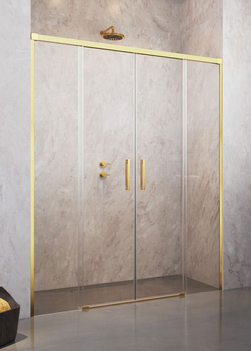 Radaway Idea Gold DWD 180 arany zuhanyajtó