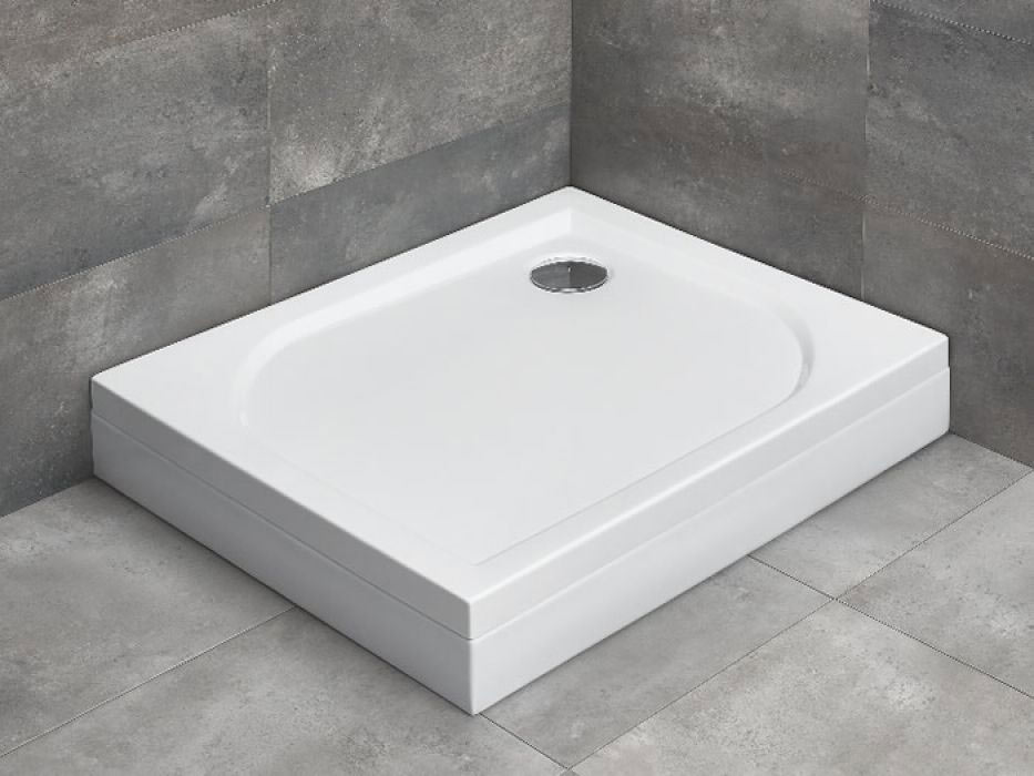 Radaway Delos D szögletes zuhanytálca lábbal 80x75 J
