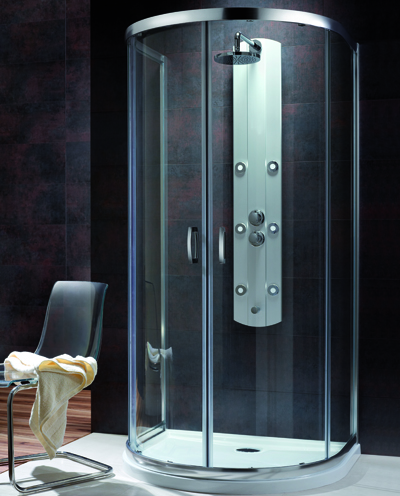Radaway zuhanykabin Radaway Premium Plus P barna