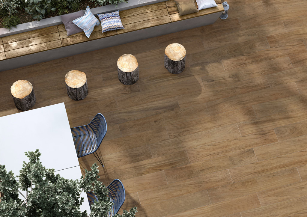 Rak Ceramics Line wood Fahatású járólap 