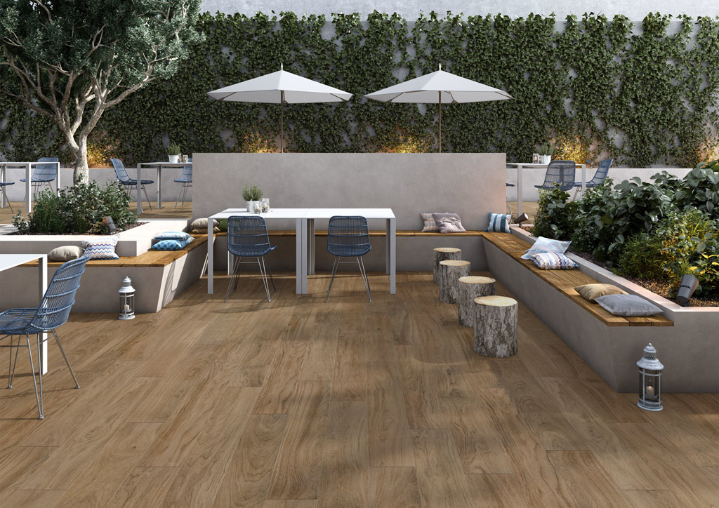 Rak Ceramics Line wood Fahatású járólap 
