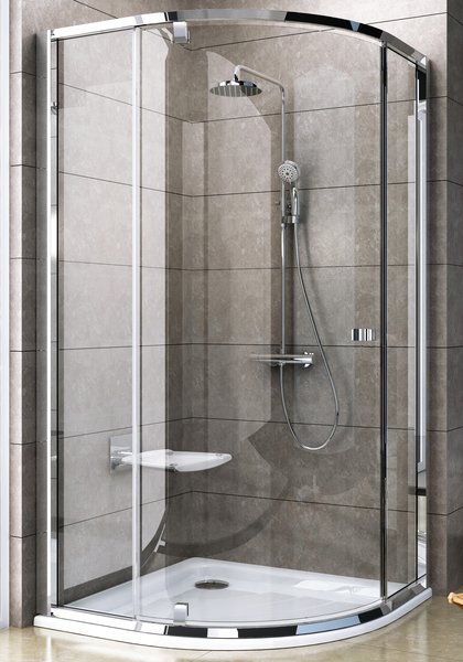 Ravak zuhanykabin Ravak Pivot PSKK3-90 fehér/fehér transparent
