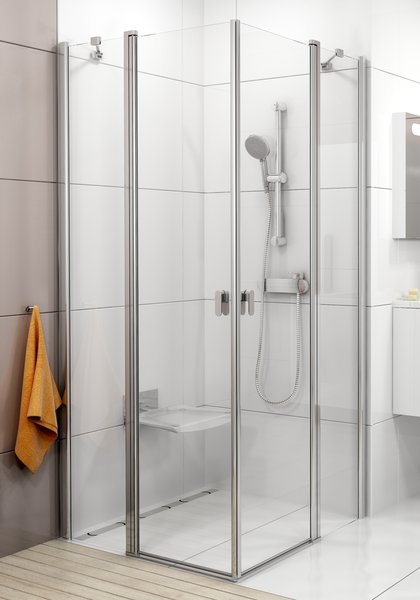 Ravak zuhanykabin Ravak Chrome CRV2-110 fényes alumínium transparent
