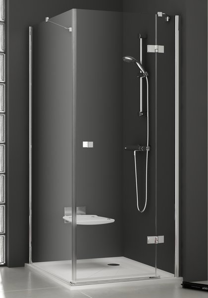 Ravak zuhanykabin Ravak SmartLine SMSD2-110 (B) bal fényes transparent