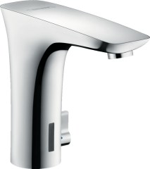 Hansgrohe PuraVida Elektronikus mosdócsaptelep hőmérséklet szabályozással elemes működtetésű 