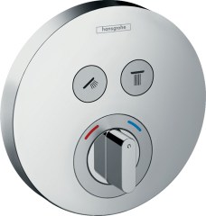 Hansgrohe ShowerSelect S Csaptelep falsík alatti szereléshez, 2 fogyasztóhoz 